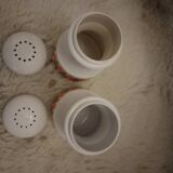Vintage salt and pepper shakers from the 70s.