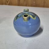 Glazed ceramic flower spike vase stamped "to be defined"