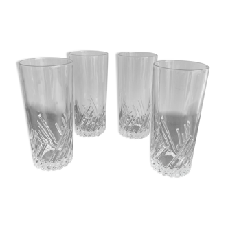 Lot de 4 verres vintage