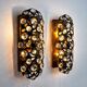 Pair of Palwa appliques by Ernest Palm, 1960, Spain