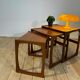 Tables gigognes Quadrille en teck G Plan, années 1960