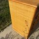 Large 4-drawer rattan chest of drawers from the 70s/80s.
