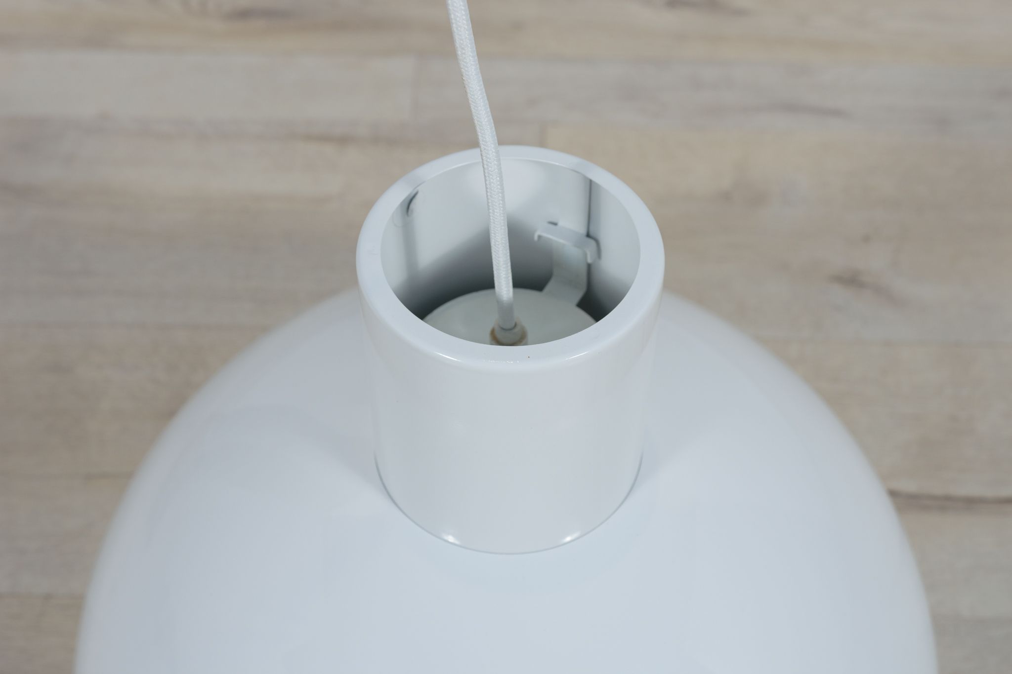 Bunker hanging lamp by Johannes Hammerborg for Fog & Menup, 1970s