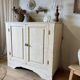 Weathered wooden sideboard