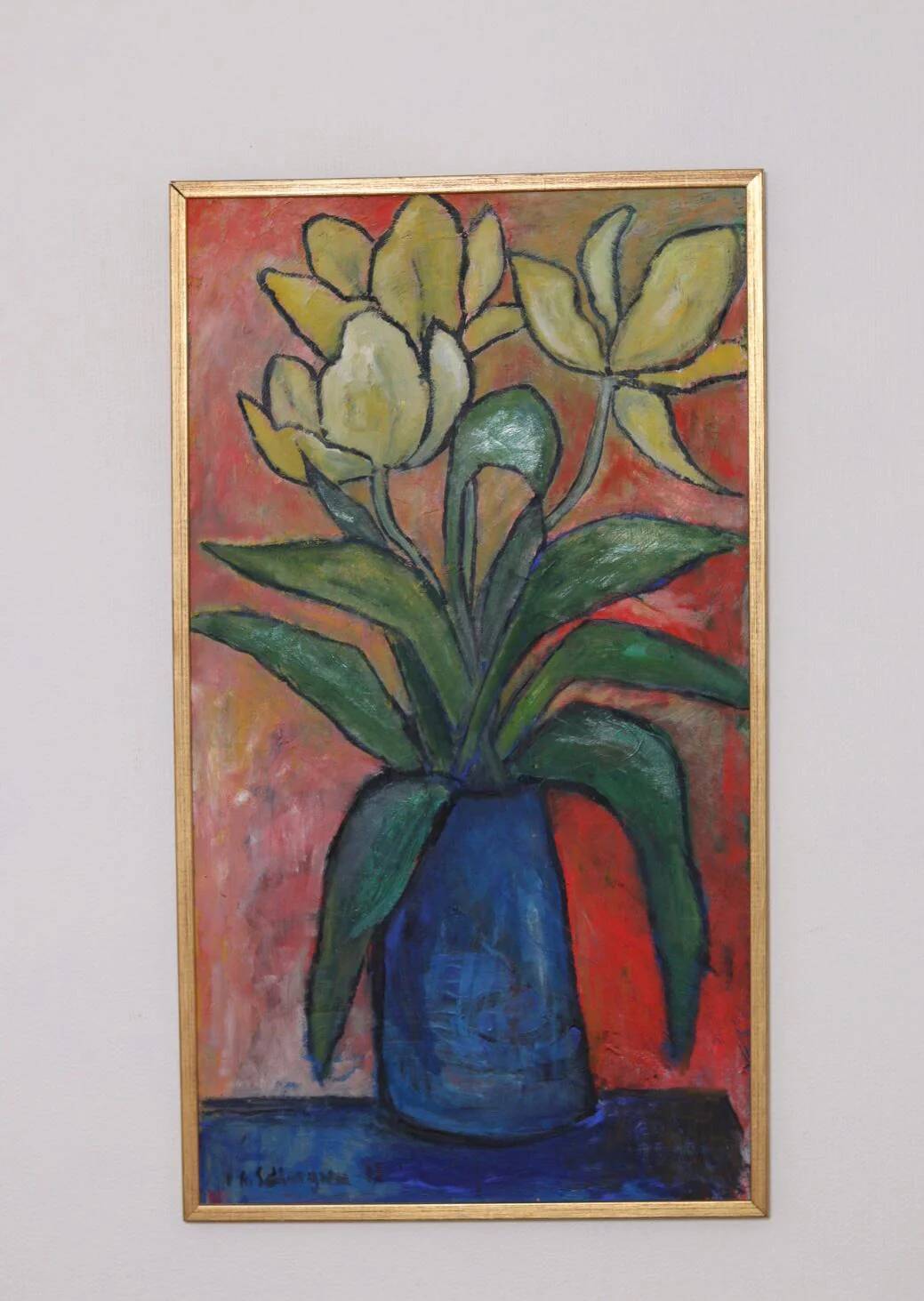 “Bold Flower Motif” by Elisabeth Sellergren