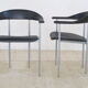 Armrest chairs by Fasem Italia 1980