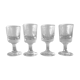 Set de 4 verres à liqueur début XX ème