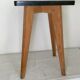 Black Formica 60-year-round tabouret
