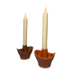 Bougeoirs en céramique