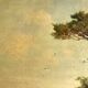 Tableau ancien impression d'art , paysage  Robert Woods 79x61 cm