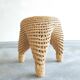 Tripod braided stool