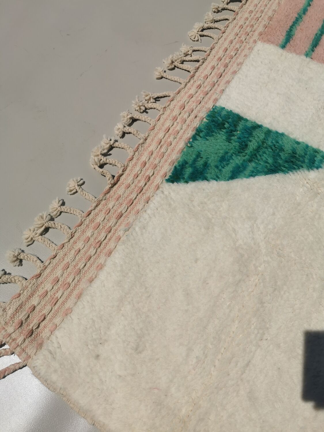 Berber carpet beni ouarain