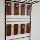 Mid-Century Rare Wall Coat Rack, Germany, 1970s