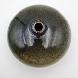 Soliflore ball vase in glazed ceramic
