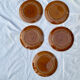 Dessert plates Sarreguemines Hawaii