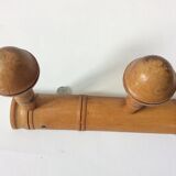 Vintage wall coatrack