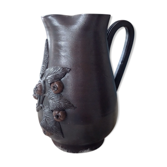 Pitcher stoneware cider Noron pottery