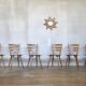 66 Scandinavian chairs or vintage wooden bistro