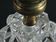 Pied de lampe verre art deco
