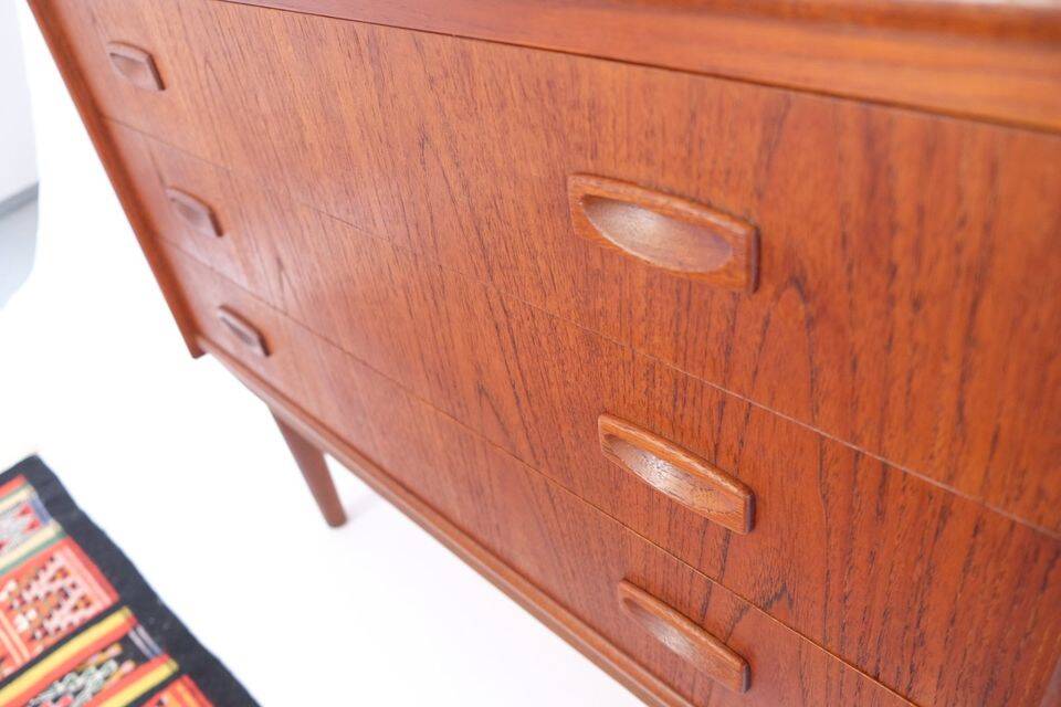 Vintage Danish secretary from the 1960s/70s, in teak, mid-century style.