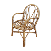 Child chair in rattan