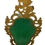 Vintage gold baroque mirror / wall mirror