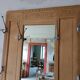 Entrance hall, renovated Art Deco coat rack