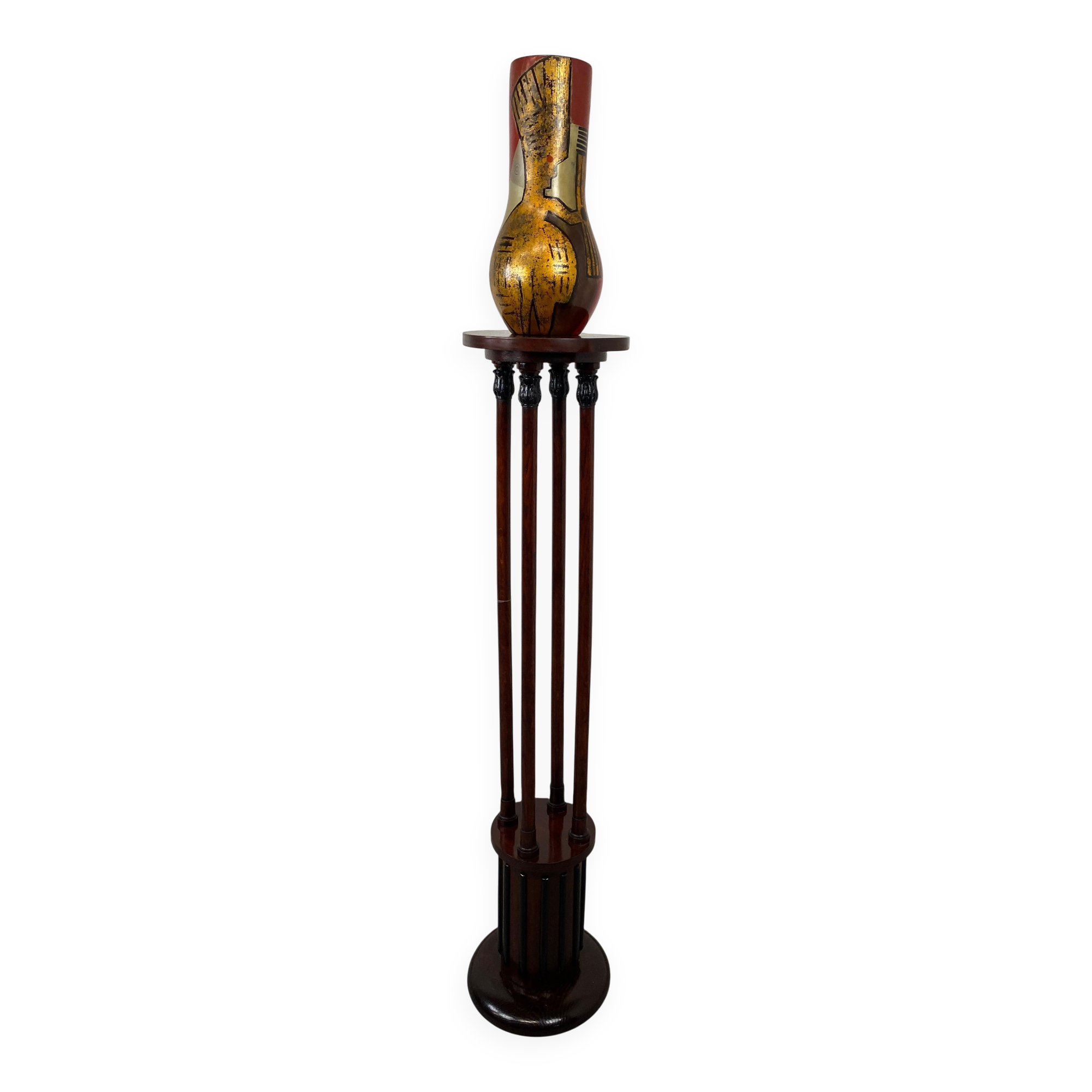 Art Nouveau decorative foot