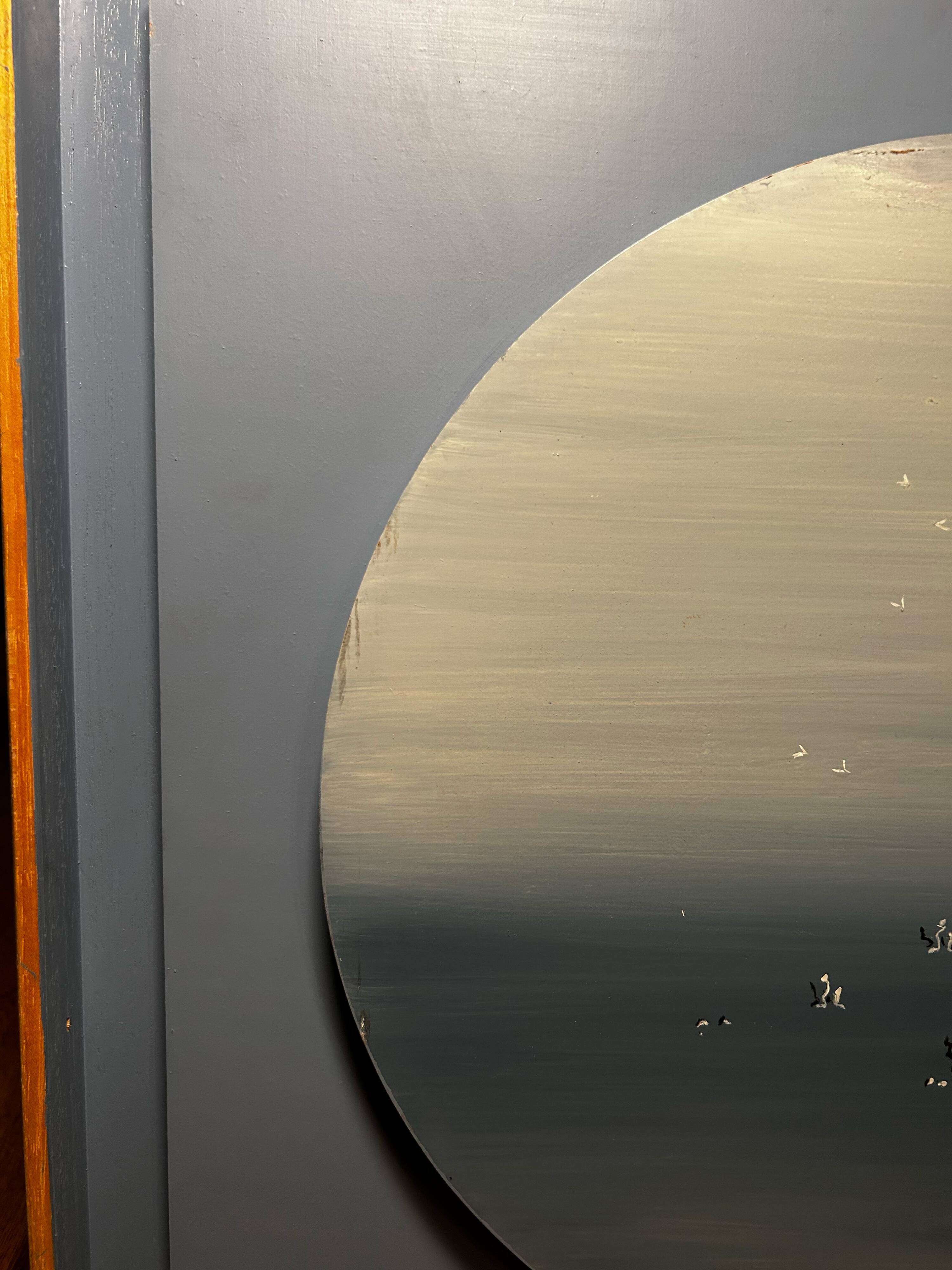 Oil on wood signed Catherine Neresis