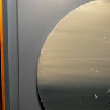 Oil on wood signed Catherine Neresis