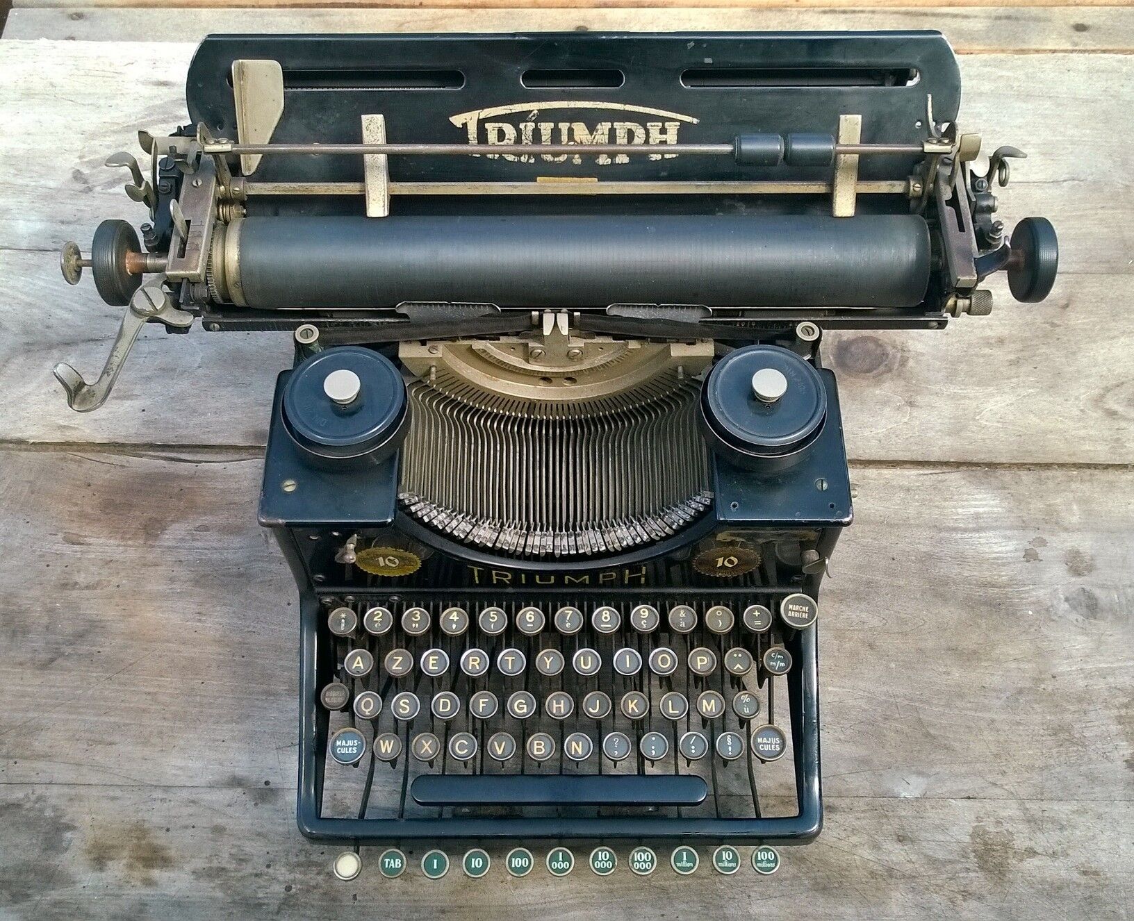 Triumph 1930 typewriter