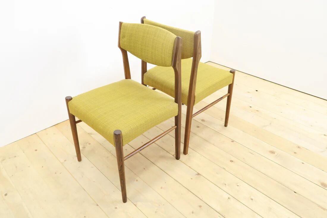 Ensemble de 8 chaises en palissandre, années 1960