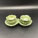 Cabbage-shaped salt and pepper shakers