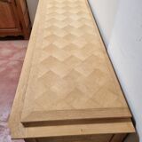 Raw oak sideboard