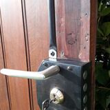 Entrance door 208,7x94 oak multipoint lock