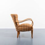 Sculptural Scandinavian Modern armchair, 1950’s