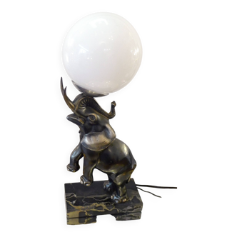 Lampe Eléphant Art Déco 1930'