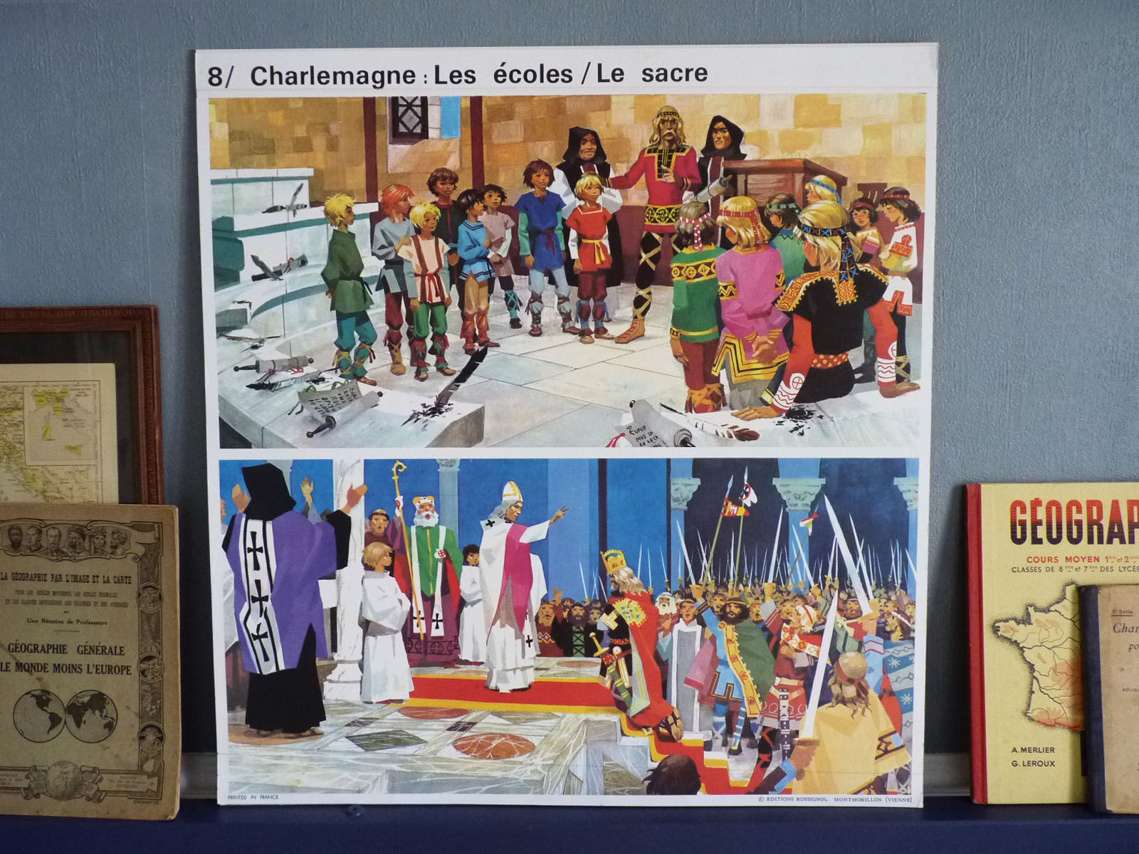 School poster: Charlemagne
