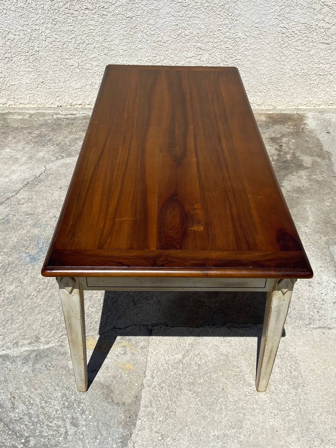 Large wooden table