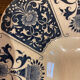 Rectangular dish, Manufacture de Gien, model Carré Bleu