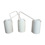Luminaire acier blanc