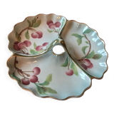 Plat à compartiments  porcelaine  vintage