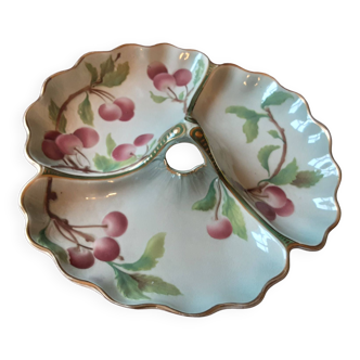 Plat à compartiments  porcelaine  vintage