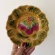Vintage dessert service in majolica - Sarreguemines -