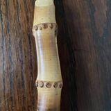 Bamboo handle cheese knife