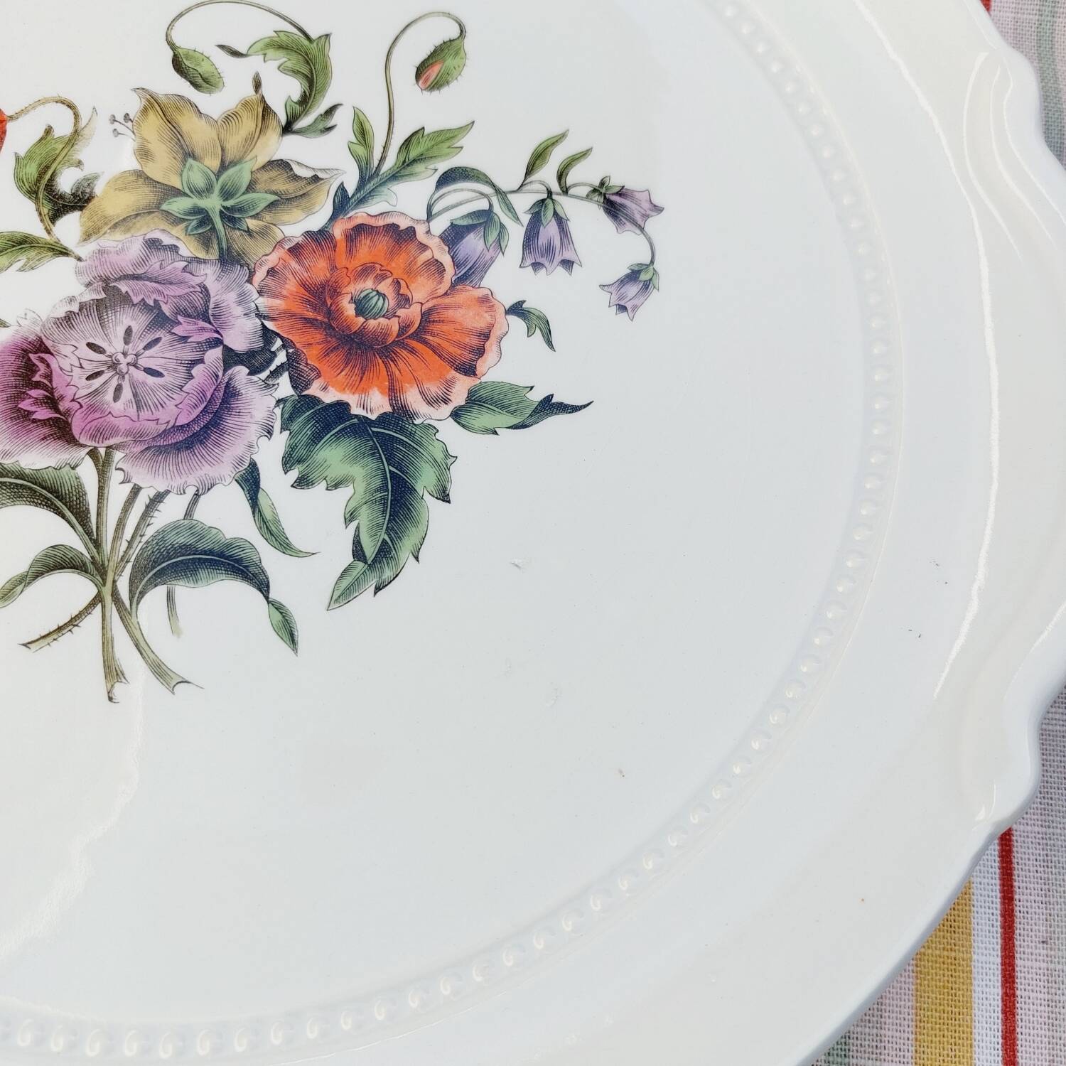 2 serving dishes Luneville Badonviller