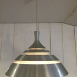 Scandinavian hanging lamp, Hans-Agne Jakobsson, aluminium, circa 1960