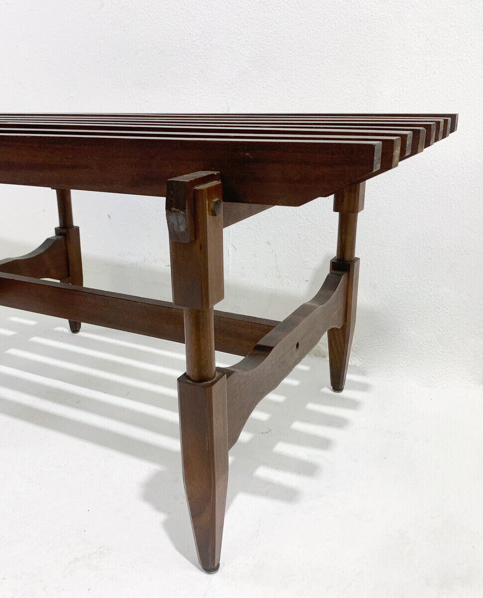 Mid-century modern italian wooden stool, 1960s