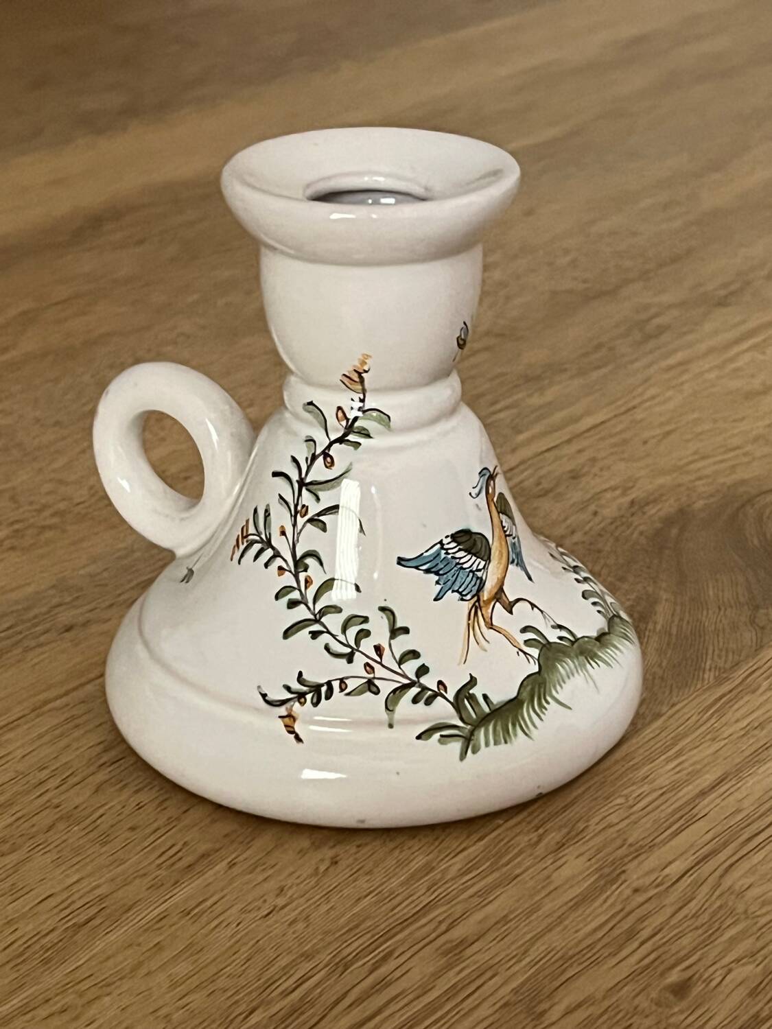Vintage candle holder made by Lallier in Moustier