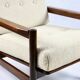 Fauteuil vintage en beige, années 1970